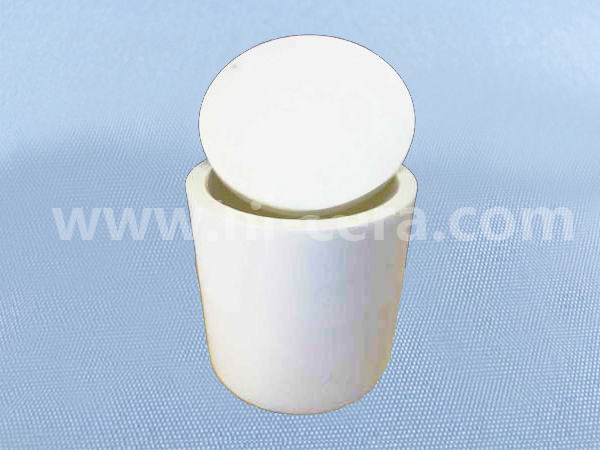 Zirconia ceramic crucible